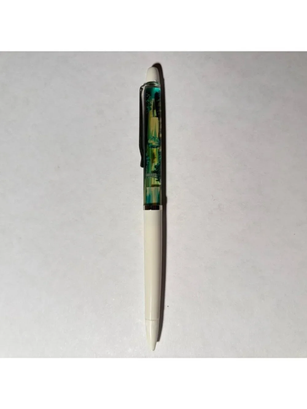 Multnomah Falls Oregon Floaty Pen Waterfall Plume Moves Souvenir Promo Vintage